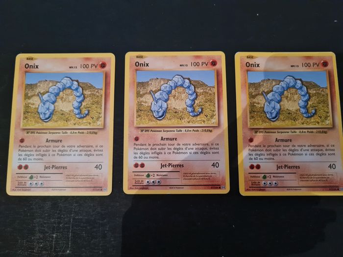 Carte pokémon Onix 61/108