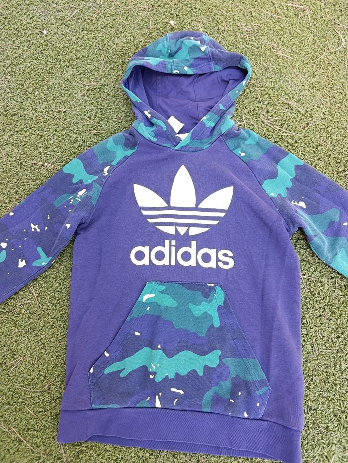 Sweat-shirt à capuche garçon 10- 12 ans - photo numéro 7