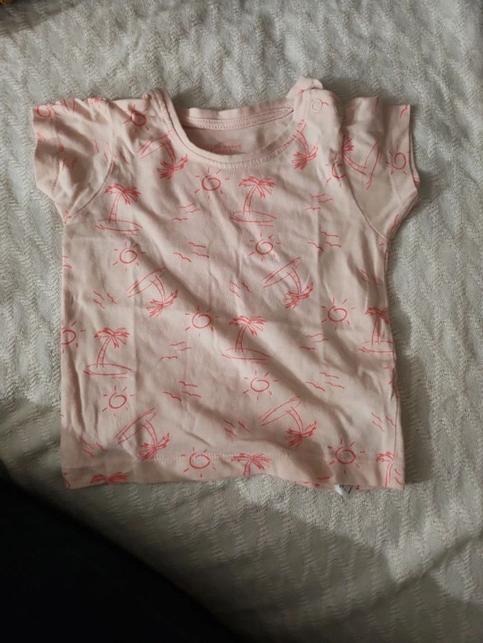 Lot 2 t-shirts bébé - photo numéro 2