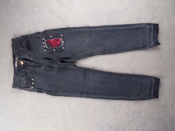 Jean gris 5 ans