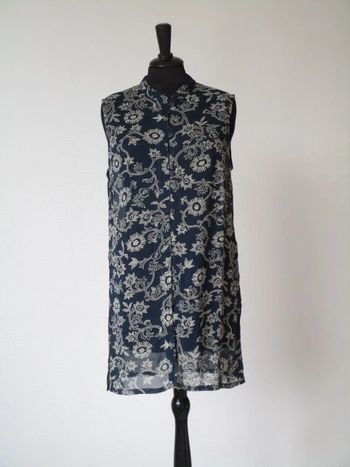 Tunique imprimée vintage 38/40 TBE