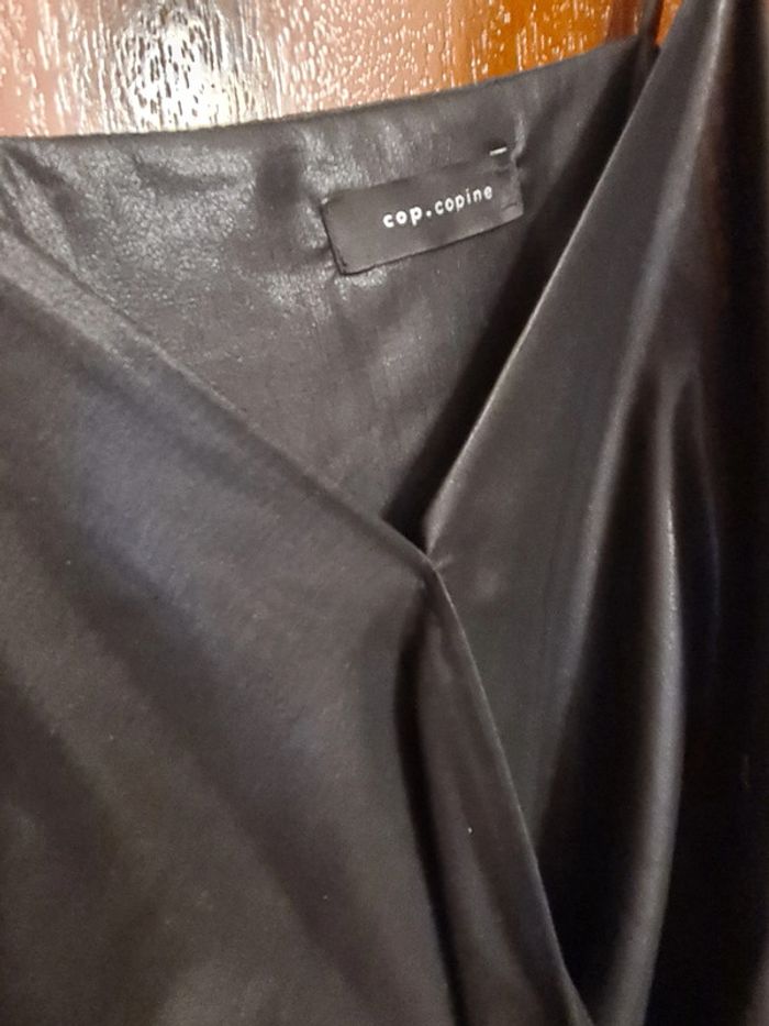 Caraco drapé Omio noir Cop Copine Taille 40 - photo numéro 3