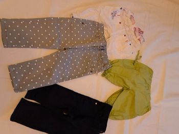 Lot de 4 pantalons 12 mois