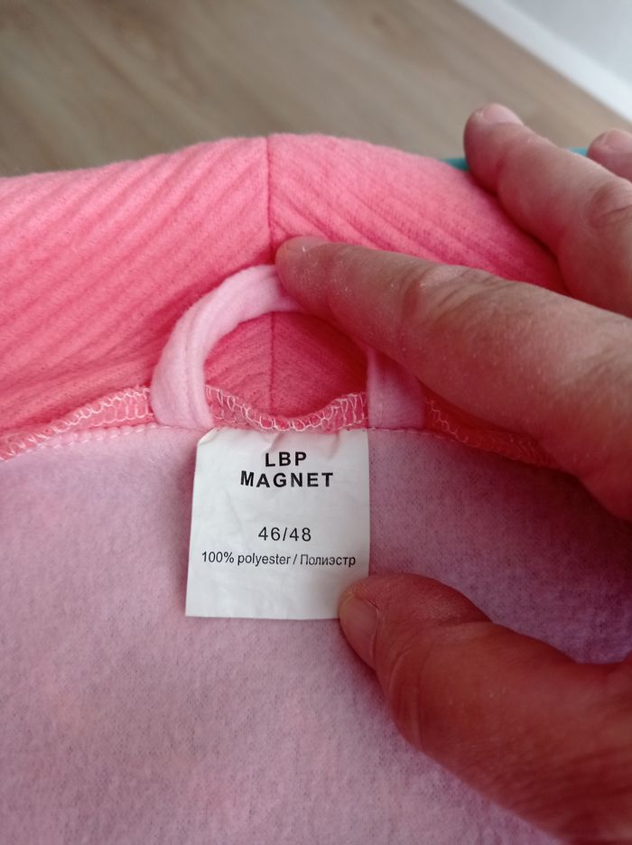 ROBE DE CHAMBRE LBP Rose. NEUVE. - photo numéro 3