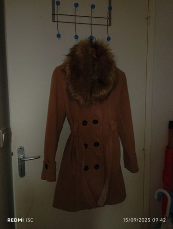 Manteau marron