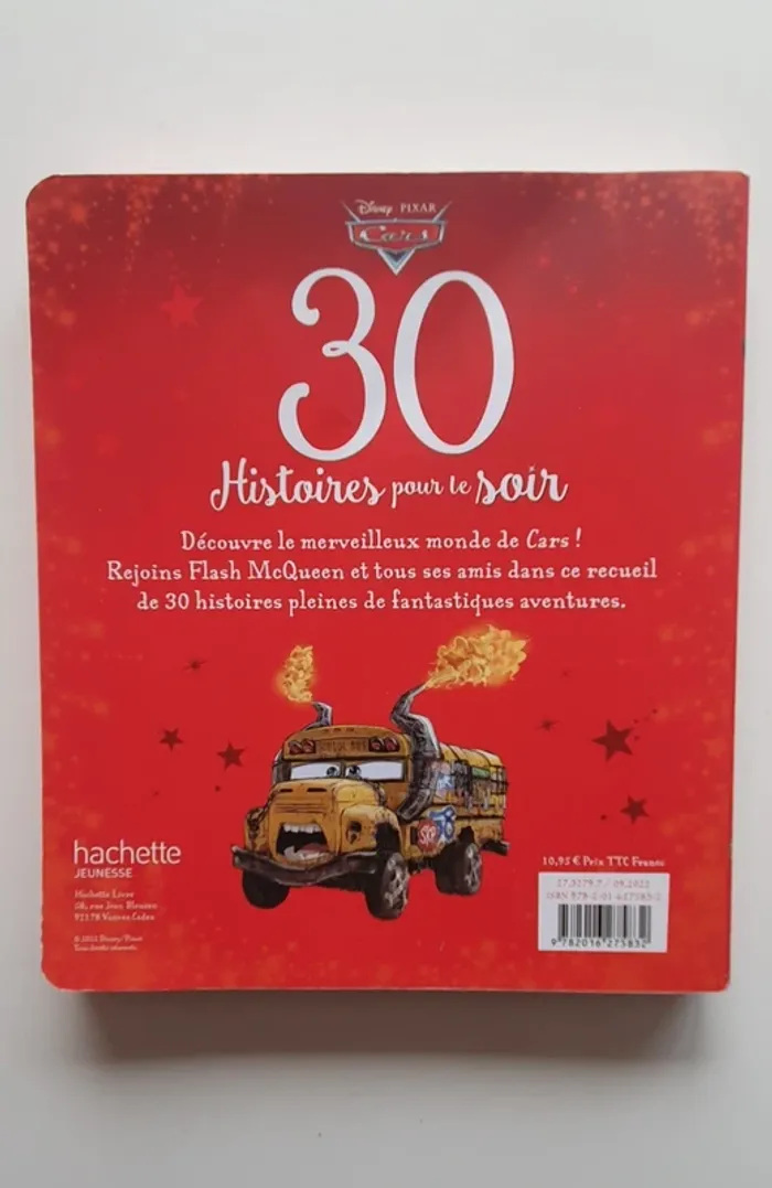 Livre Cars 30 histoires pour le soir - photo numéro 2