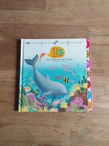 Livre lis avec moi Les animaux de la mer
