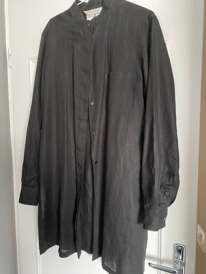 Tunique longue noire Max Mara