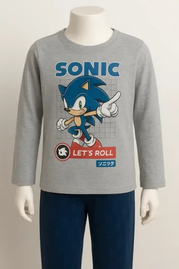 Pyjama 2 pièces  garçon sonic