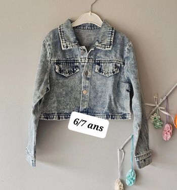 Veste jeans fille