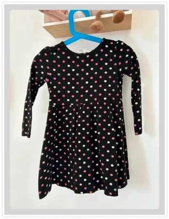 Robe basique à pois, h&m