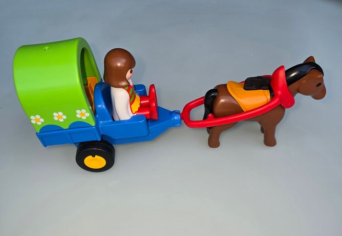 123 playmobil lot équitation 70181+6973+6779 complets - photo numéro 4