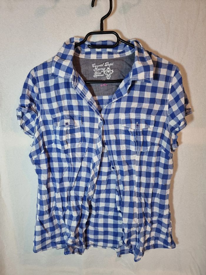 Chemise manches courtes Kiabi