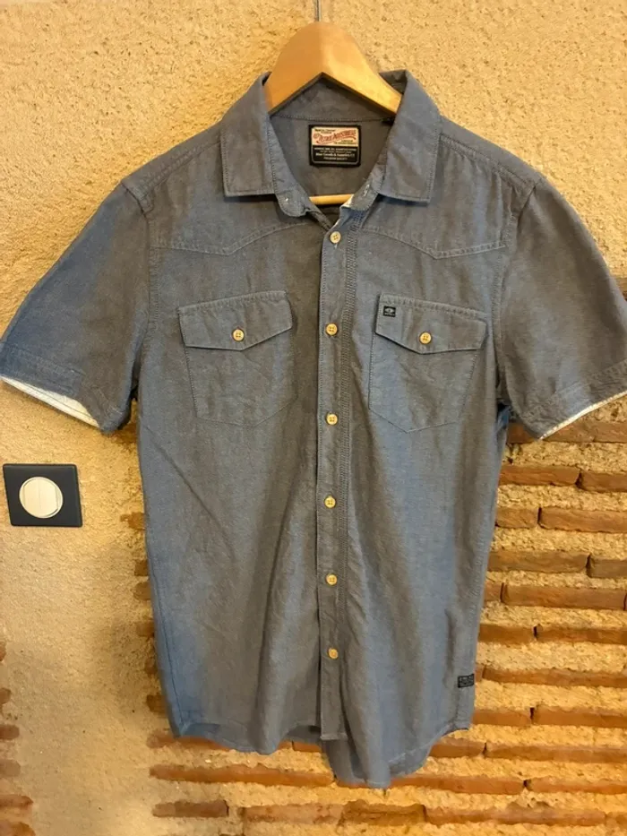 Chemisette effet jeans