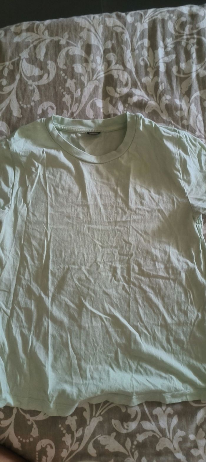 Tee shirt vert S Pimkie