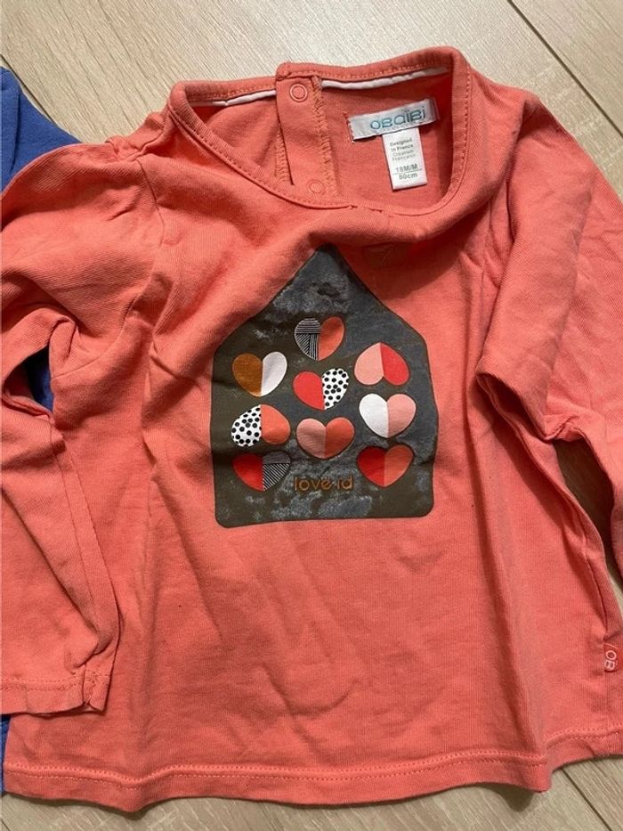 Lot 3 t-shirts manches longues - photo numéro 4