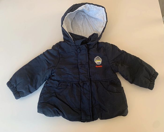 Manteau marine 24 mois