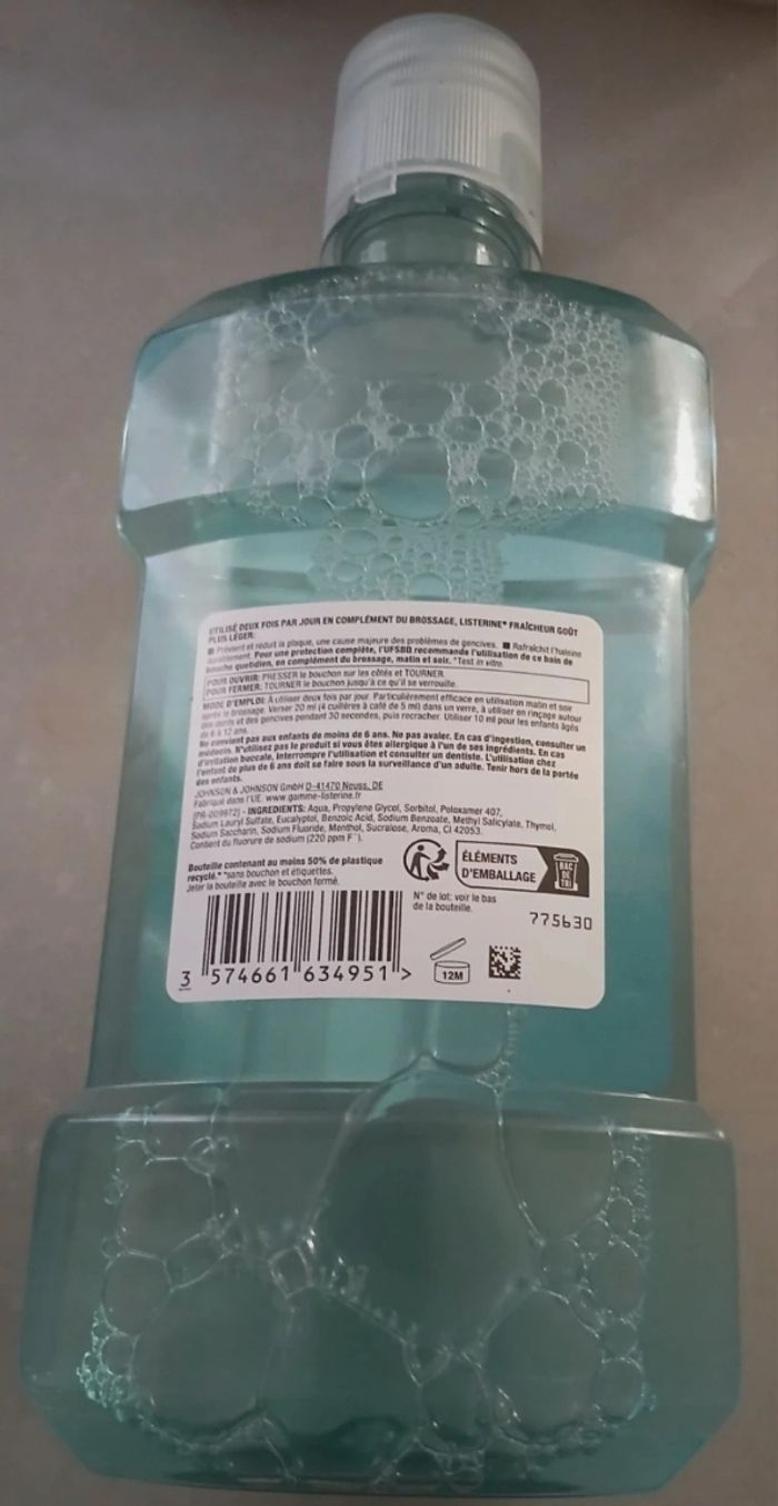 Bain de bouche Listerine - photo numéro 2