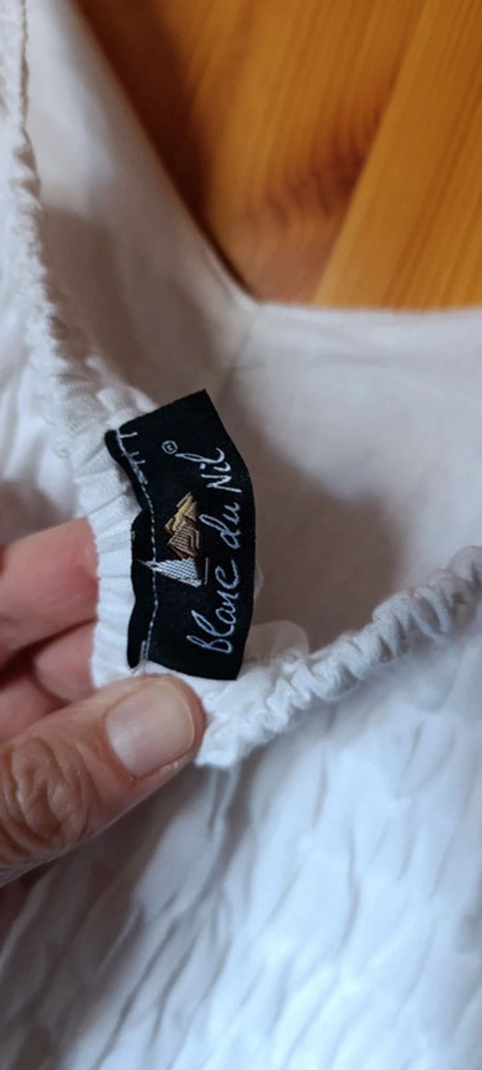 Petite robe blanche 100% coton - photo numéro 8