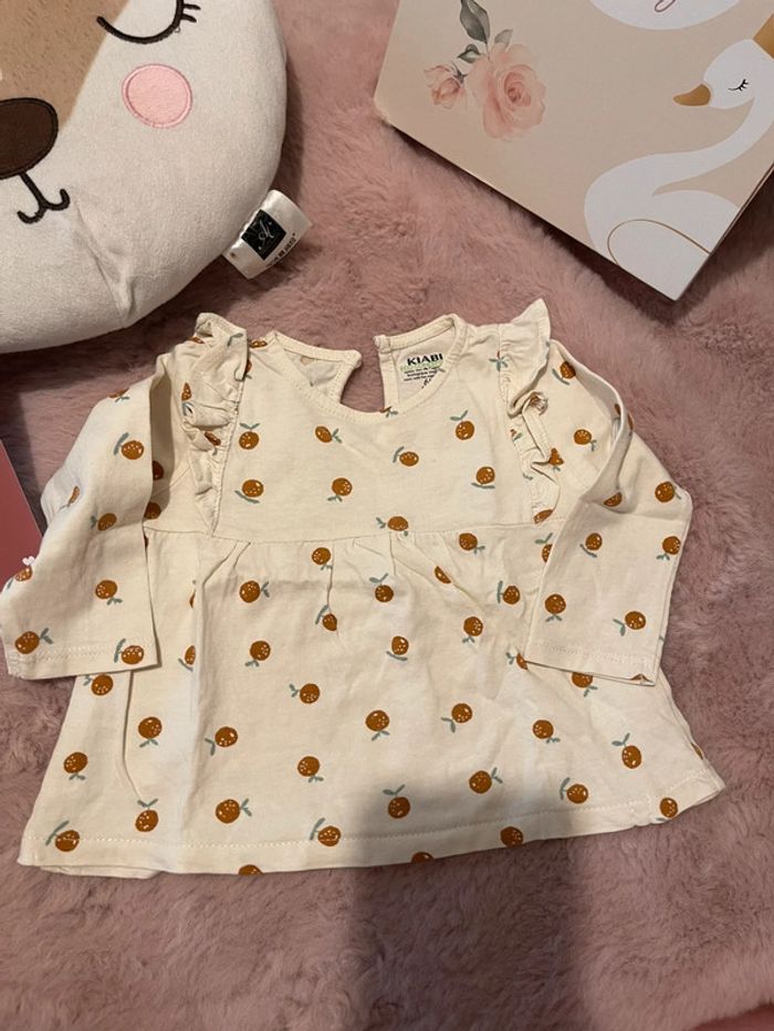Lot de 2 tee shirt ML 6m - photo numéro 2