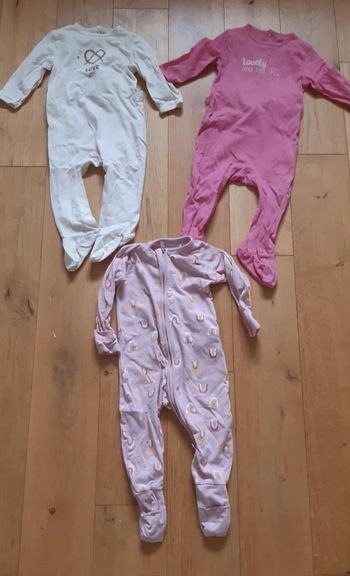 Lot de 3 pyjamas 12 mois