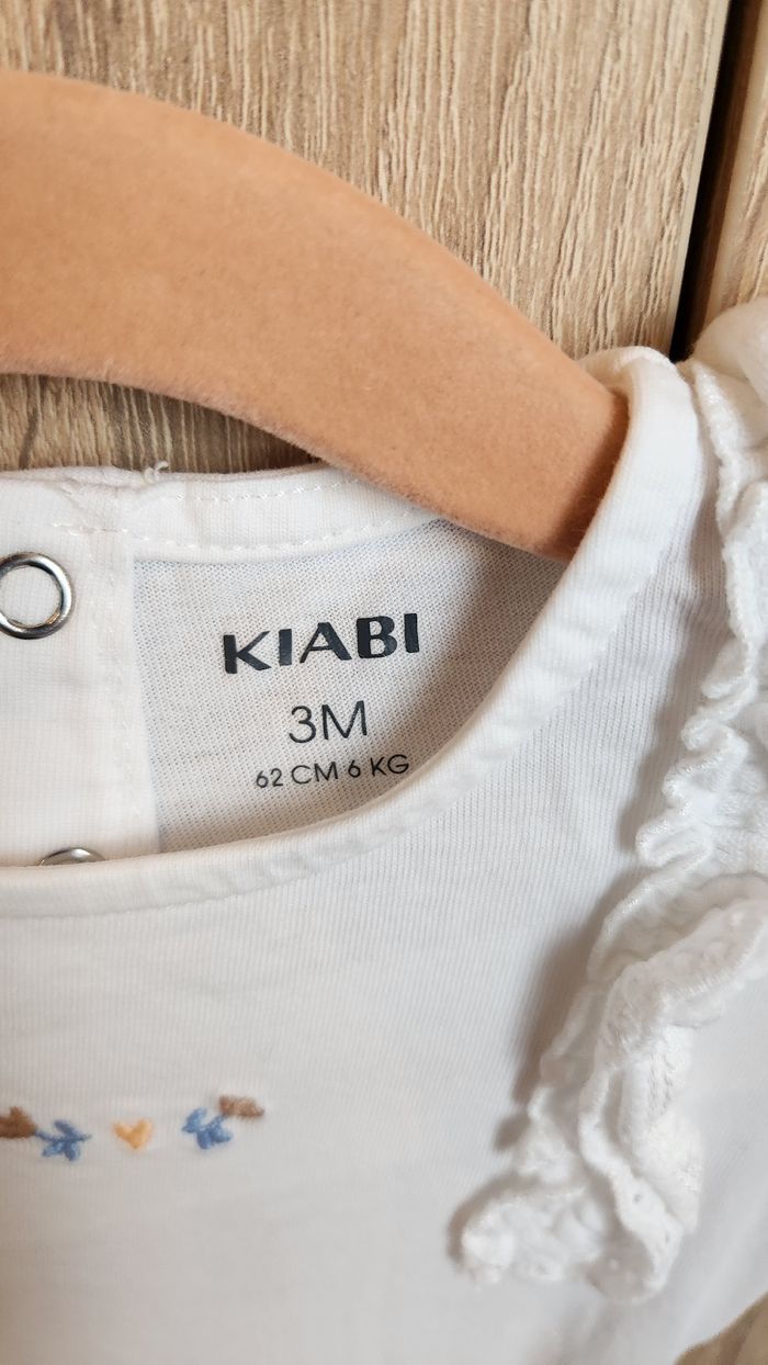 Body manches longues KIABI – Taille 3 mois - photo numéro 3