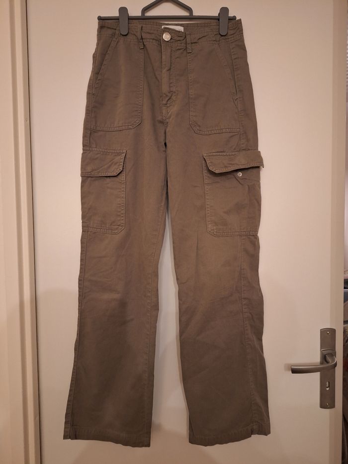 Baggy kaki zara