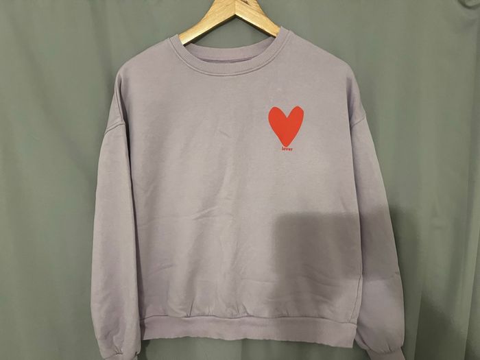 Sweat kiabi violet fille - photo numéro 2