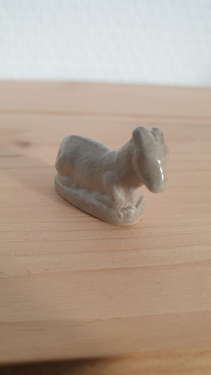 Fève collection santon figurine animal âne - photo numéro 2