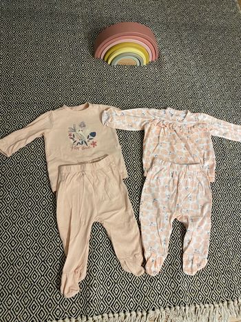 Lot de 2 pyjamas 6 mois
