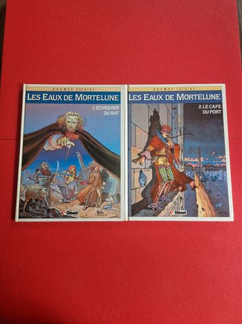 Lot de 2 bd les eaux de mortelune 1 et 2