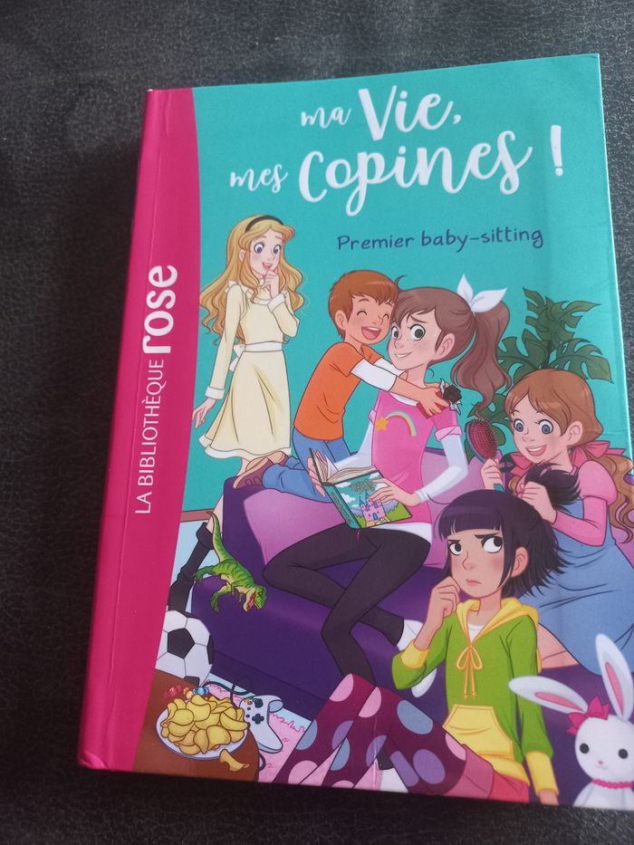 Livre bibliotheque rose ma vie mes copines tome 17 - photo numéro 1