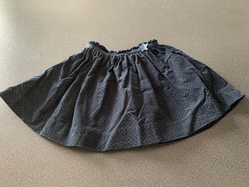 Jupe velours marine Okaïdi taille 5 ans