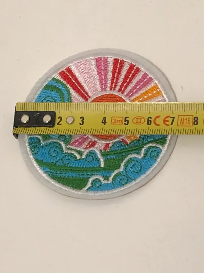 Ecussons patch brodé mer soleil Neuf - photo numéro 2