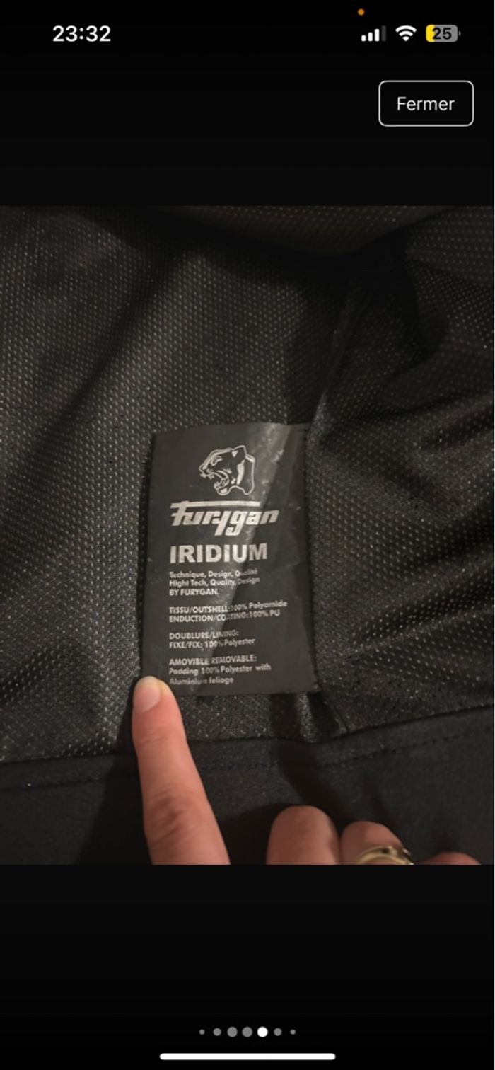 Veste moto furigan - photo numéro 10