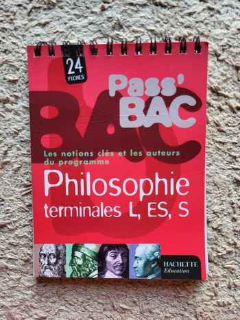 24 Fiches Bac de philosophie