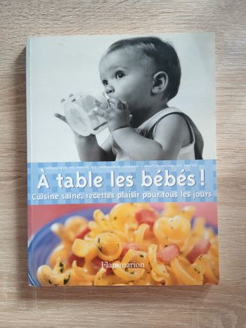 Livre repas bébé