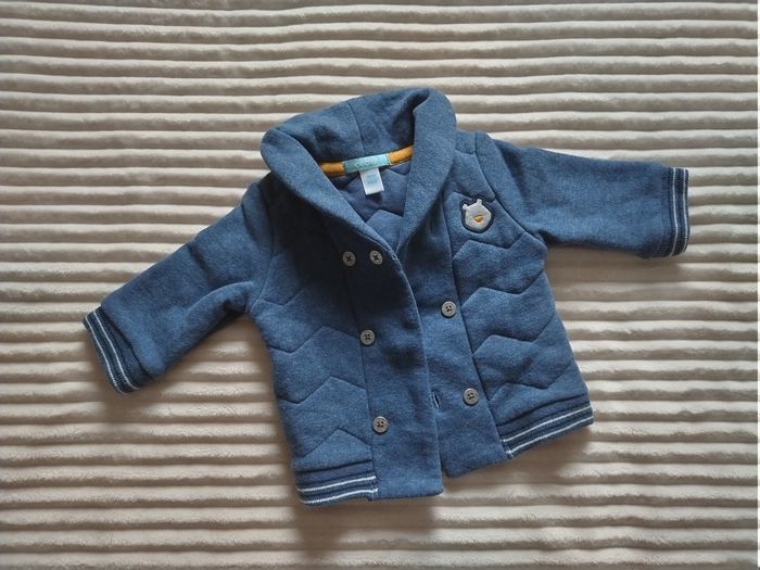 Gilet bébé garçon Obaibi 3 mois