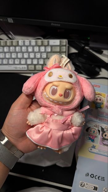 The Monsters Labubu x Hello Kitty and Friends/Sanrio Characters Series My > Melody Vinyl Plush