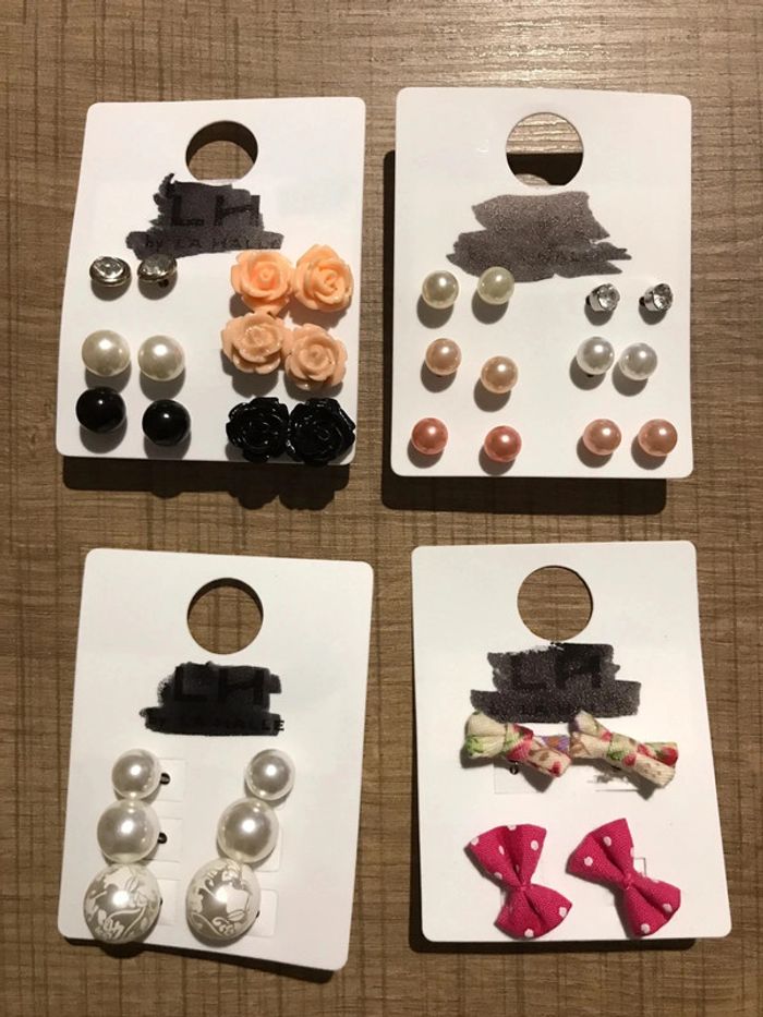 Lot boucle d’oreille