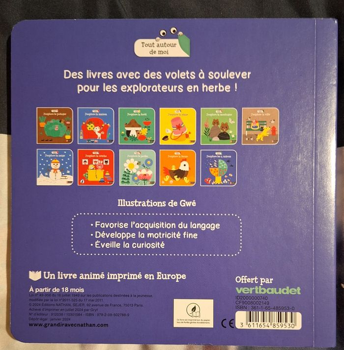 Livre volets J'explore les 4 Saisons - photo numéro 3
