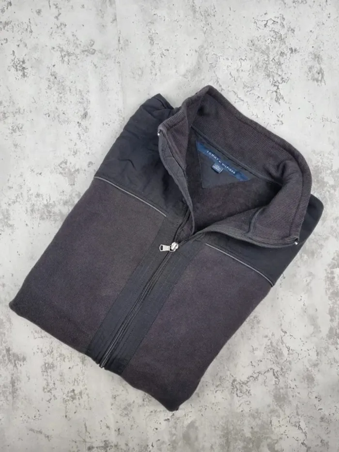 Veste zippée Tommy Hilfiger – Taille XXL Homme (mesures en photos)