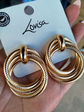 Grosses Boucles d'oreilles LOVISA