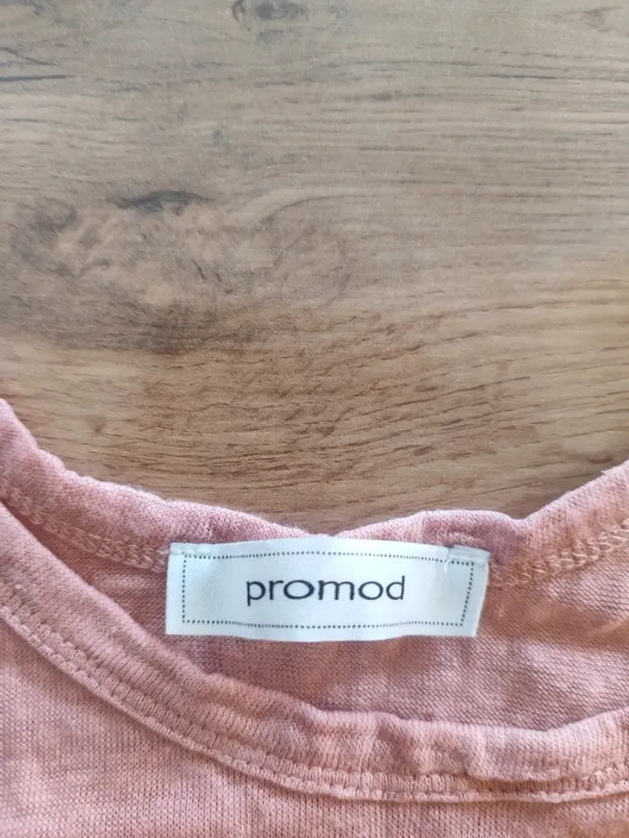 Débardeur Rose Promod Taille S Superbe État - photo numéro 5