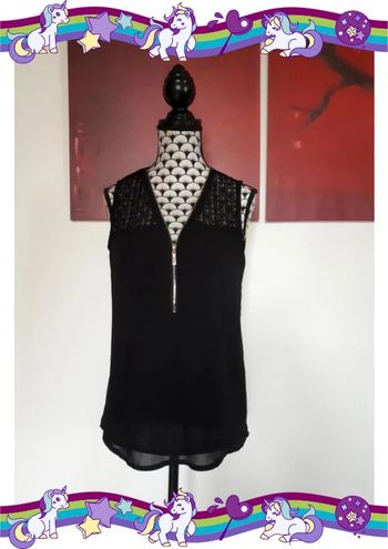 Jolie haut transparent