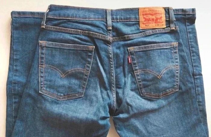 65 € Jean homme Levi's 513Slim straightCouleur tree topper adv W30 L30Neuf - photo numéro 3