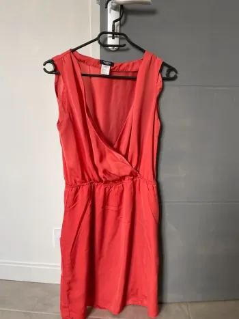 Robe couleur saumon