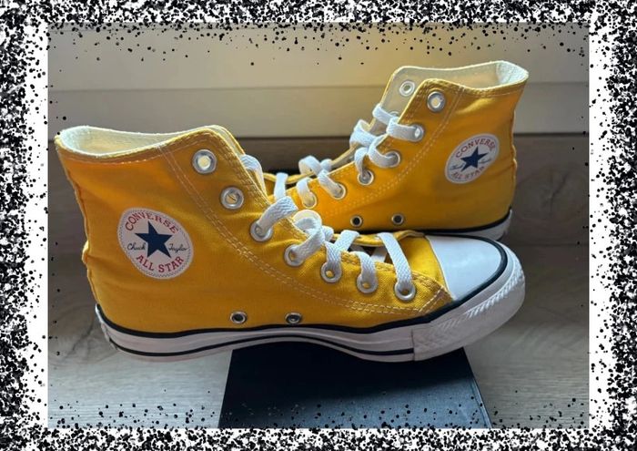 Converse Chuck Taylor All Star Jaune Taille 36 - photo numéro 3
