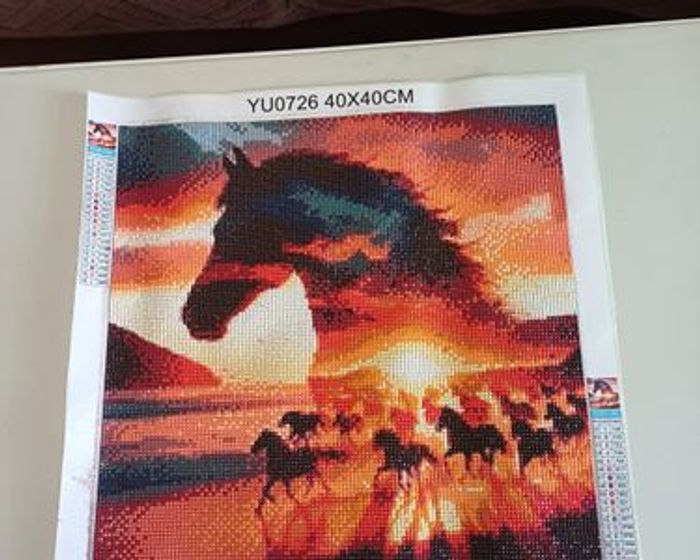 Peinture diamant déjà fait