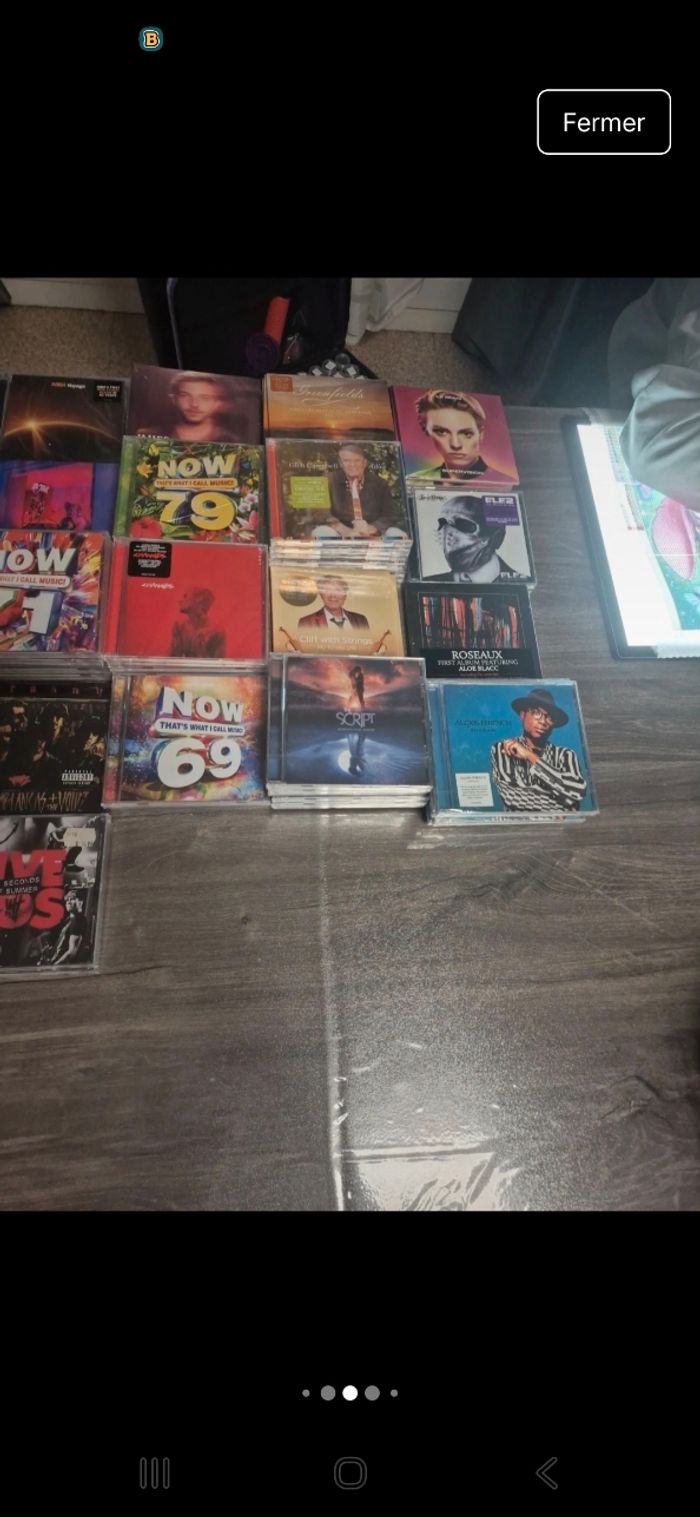 Très gros lot de cd musique 100 ou plus 🎶 - photo numéro 4